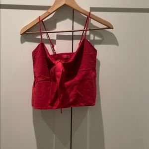 Brandy Melville tie front top